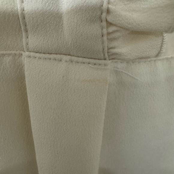 J Crew Factory, Size M, white Colored Sleeveless Top - Picture 5 of 6